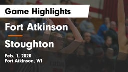 Fort Atkinson  vs Stoughton  Game Highlights - Feb. 1, 2020