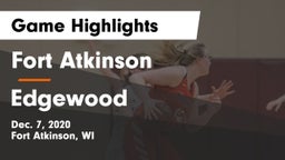 Fort Atkinson  vs Edgewood  Game Highlights - Dec. 7, 2020