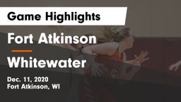 Fort Atkinson  vs Whitewater  Game Highlights - Dec. 11, 2020