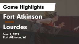 Fort Atkinson  vs Lourdes  Game Highlights - Jan. 2, 2021