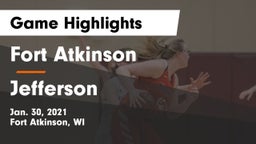 Fort Atkinson  vs Jefferson  Game Highlights - Jan. 30, 2021