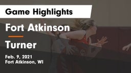Fort Atkinson  vs Turner  Game Highlights - Feb. 9, 2021