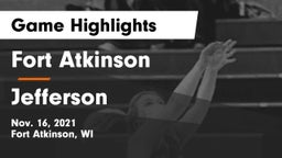 Fort Atkinson  vs Jefferson  Game Highlights - Nov. 16, 2021