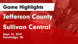 Jefferson County  vs Sullivan Central  Game Highlights - Sept. 21, 2019