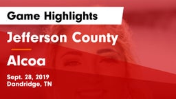 Jefferson County  vs Alcoa Game Highlights - Sept. 28, 2019