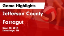 Jefferson County  vs Farragut  Game Highlights - Sept. 30, 2019