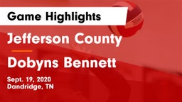 Jefferson County  vs Dobyns Bennett Game Highlights - Sept. 19, 2020