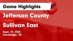 Jefferson County  vs Sullivan East Game Highlights - Sept. 19, 2020