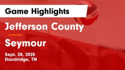 Jefferson County  vs Seymour  Game Highlights - Sept. 28, 2020
