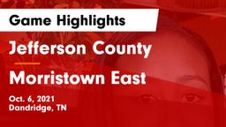 Jefferson County  vs Morristown East Game Highlights - Oct. 6, 2021