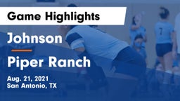 Johnson  vs Piper Ranch  Game Highlights - Aug. 21, 2021