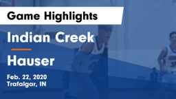 Indian Creek  vs Hauser  Game Highlights - Feb. 22, 2020