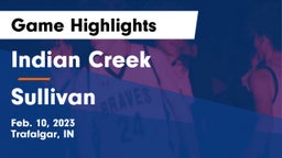 Indian Creek  vs Sullivan  Game Highlights - Feb. 10, 2023