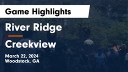 River Ridge  vs Creekview  Game Highlights - March 22, 2024