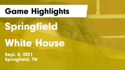 Springfield  vs White House  Game Highlights - Sept. 8, 2021