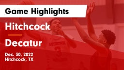 Hitchcock  vs Decatur  Game Highlights - Dec. 30, 2022
