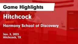 Hitchcock  vs Harmony School of Discovery Game Highlights - Jan. 3, 2023