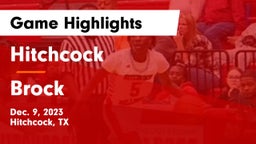 Hitchcock  vs Brock  Game Highlights - Dec. 9, 2023