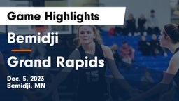 Bemidji  vs Grand Rapids  Game Highlights - Dec. 5, 2023