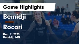 Bemidji  vs Rocori  Game Highlights - Dec. 7, 2023