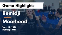 Bemidji  vs Moorhead  Game Highlights - Jan. 11, 2024