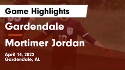 Gardendale  vs Mortimer Jordan  Game Highlights - April 14, 2022