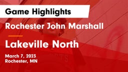 Rochester John Marshall  vs Lakeville North  Game Highlights - March 7, 2023