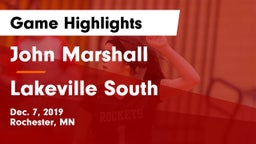 John Marshall  vs Lakeville South  Game Highlights - Dec. 7, 2019