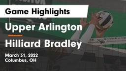Upper Arlington  vs Hilliard Bradley  Game Highlights - March 31, 2022