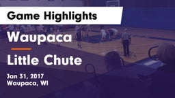 Waupaca  vs Little Chute  Game Highlights - Jan 31, 2017