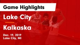 Lake City  vs Kalkaska  Game Highlights - Dec. 19, 2019