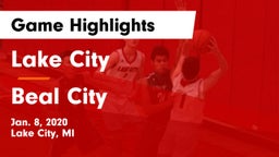 Lake City  vs Beal City  Game Highlights - Jan. 8, 2020