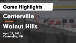 Centerville vs Walnut Hills  Game Highlights - April 27, 2021