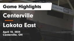 Centerville vs Lakota East  Game Highlights - April 10, 2024