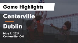Centerville vs Dublin Game Highlights - May 7, 2024