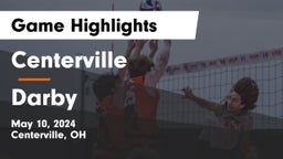 Centerville vs Darby  Game Highlights - May 10, 2024