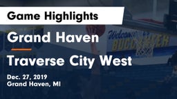 Grand Haven  vs Traverse City West  Game Highlights - Dec. 27, 2019