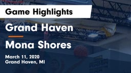 Grand Haven  vs Mona Shores  Game Highlights - March 11, 2020