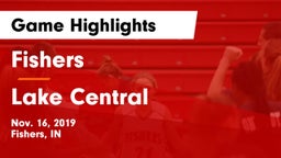 Fishers  vs Lake Central  Game Highlights - Nov. 16, 2019