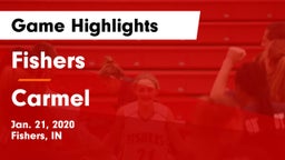 Fishers  vs Carmel  Game Highlights - Jan. 21, 2020