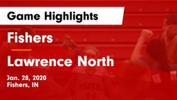 Fishers  vs Lawrence North  Game Highlights - Jan. 28, 2020