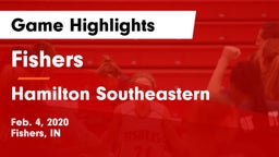 Fishers  vs Hamilton Southeastern  Game Highlights - Feb. 4, 2020