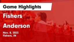 Fishers  vs Anderson  Game Highlights - Nov. 8, 2023