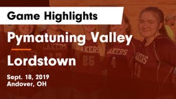Pymatuning Valley  vs Lordstown Game Highlights - Sept. 18, 2019