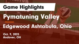 Pymatuning Valley  vs Edgewood  Ashtabula, Ohio Game Highlights - Oct. 9, 2023