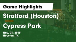 Stratford  (Houston) vs Cypress Park   Game Highlights - Nov. 26, 2019
