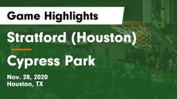 Stratford  (Houston) vs Cypress Park   Game Highlights - Nov. 28, 2020