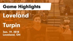Loveland  vs Turpin  Game Highlights - Jan. 19, 2018