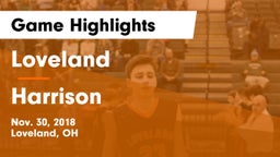 Loveland  vs Harrison  Game Highlights - Nov. 30, 2018