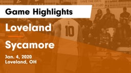 Loveland  vs Sycamore Game Highlights - Jan. 4, 2020